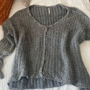 Free People v neck sweater
